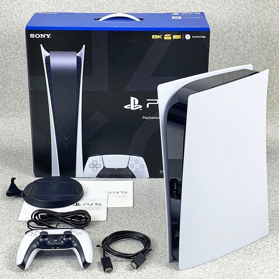 SONY PS5 PlayStation 5 デジタル・エディション CFI-1100B01 本体一式