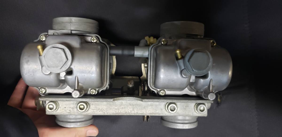 GS400 キャブレター 450用に吸い込みセッティング済み 押しキャブ