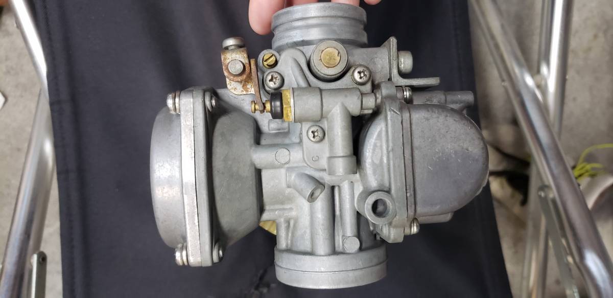 GS400 キャブレター 450用に吸い込みセッティング済み 押しキャブ