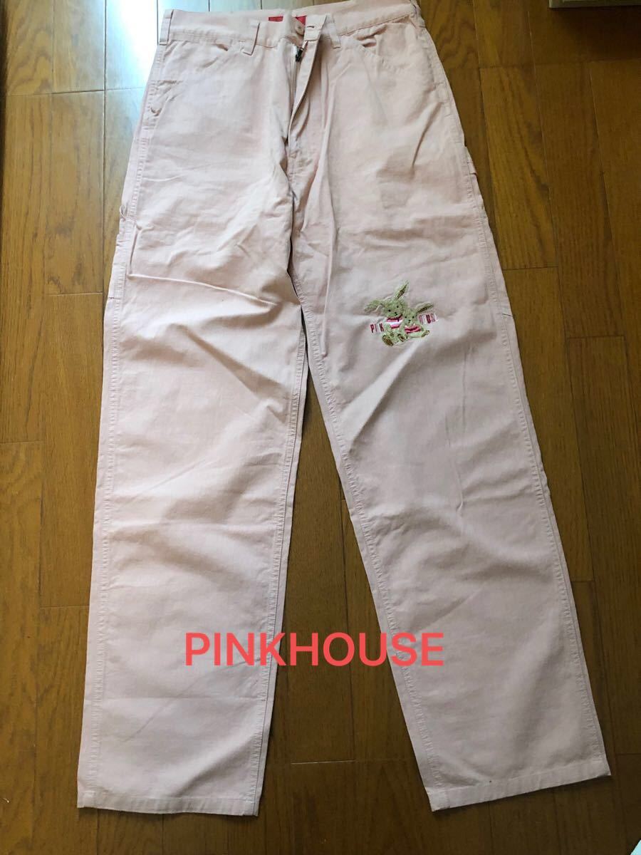 ピンクハウス　うさぎ　レディースパンツ　ピンク　PINKHOUSE 美品　