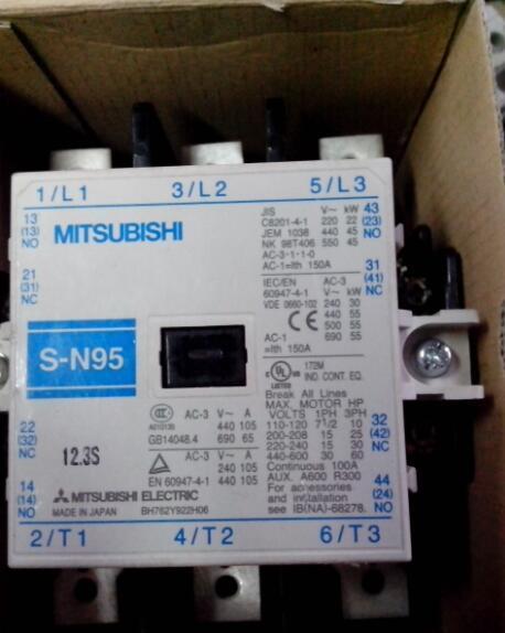 新品★ MITSUBISHI/三菱 電磁接触器 S-N95 AC200V 220V_画像1