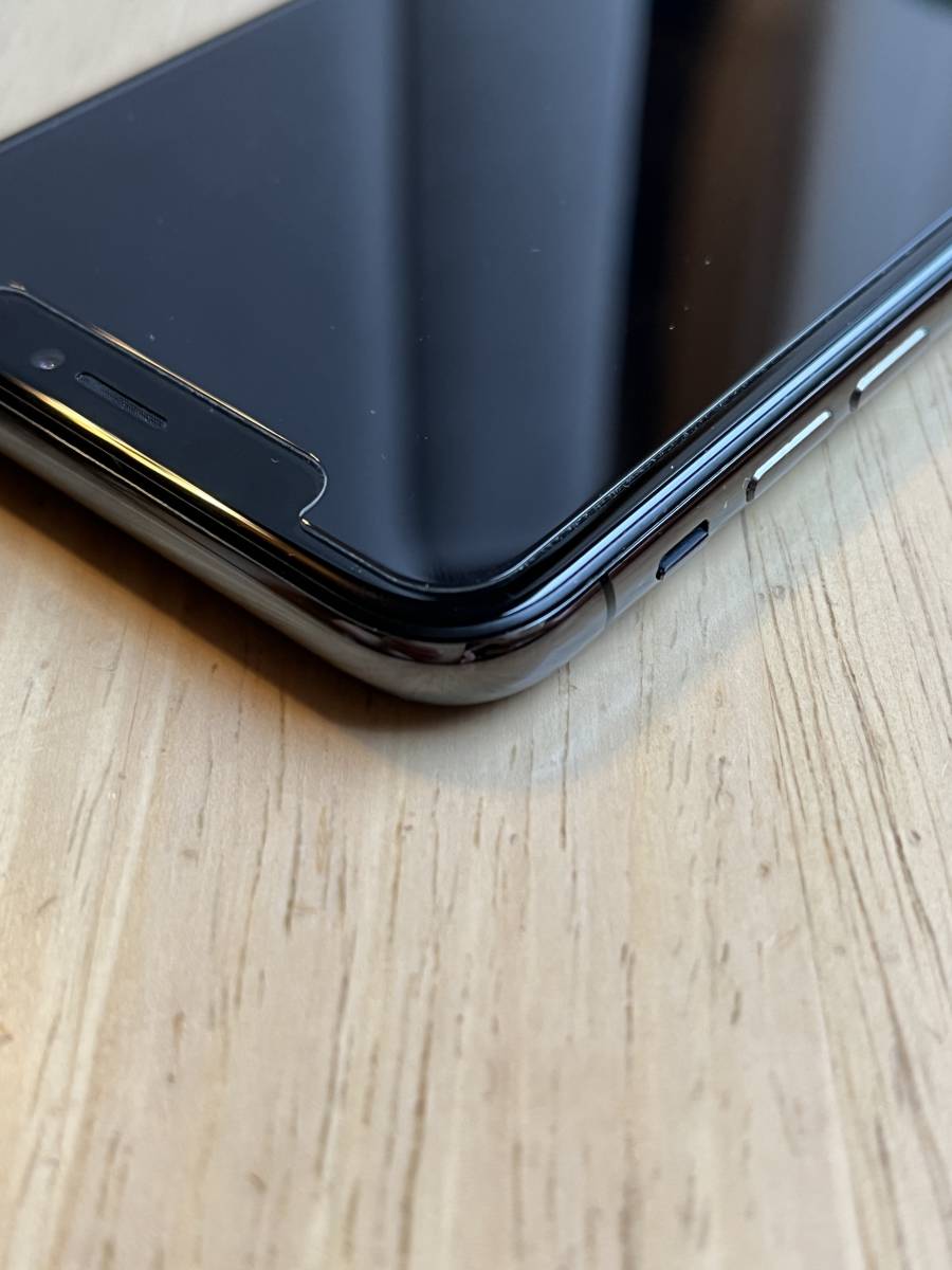 1円スタート Apple iPhone X 256G SIMフリー版 美品 完動品 スペース