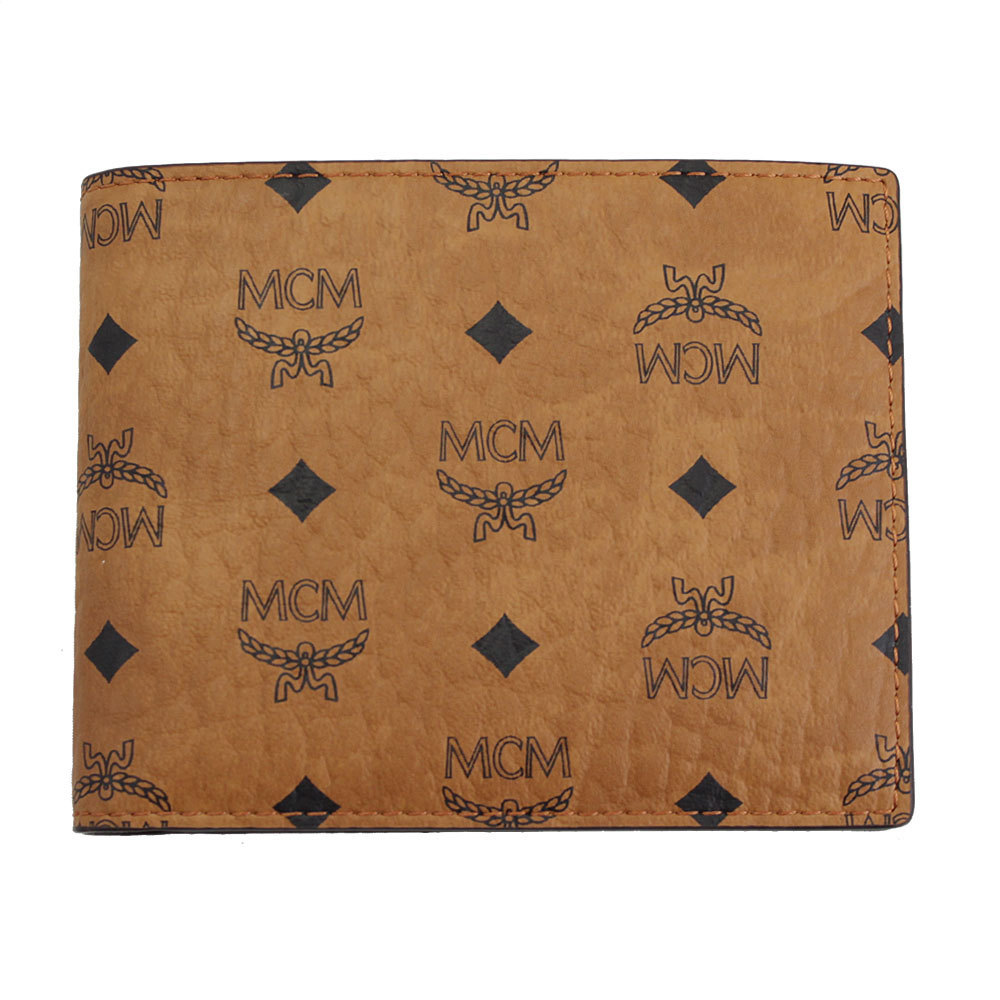 MCM 財布 メンズ エムシーエム 二つ折り札入れ IDカードケース