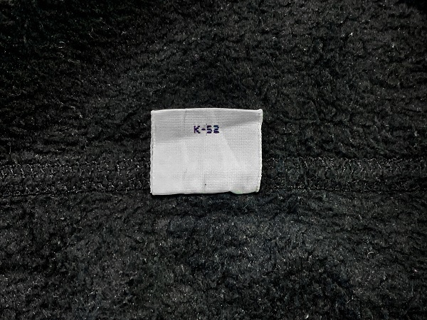 ビンテージ、レア! POLO Ralph Lauren ポロ ラルフローレン プルオーバーフリースジャケット 黒 1990年代USA製 size XL ハーフジップ RRL_画像8
