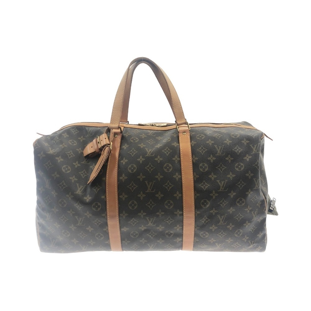 〇〇 LOUIS VUITTON ルイヴィトン ボストンバッグ モノグラム サック・スープル55 M41622 ブラウン 傷や汚れあり_画像1