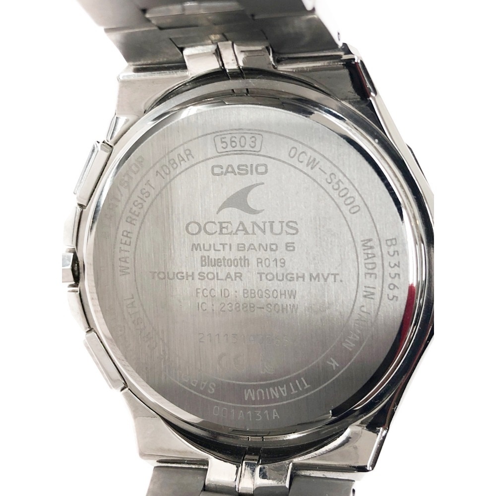〇〇 CASIO カシオ 腕時計 OCEANUS オシアナス マンタ 世界限定1500本 ...