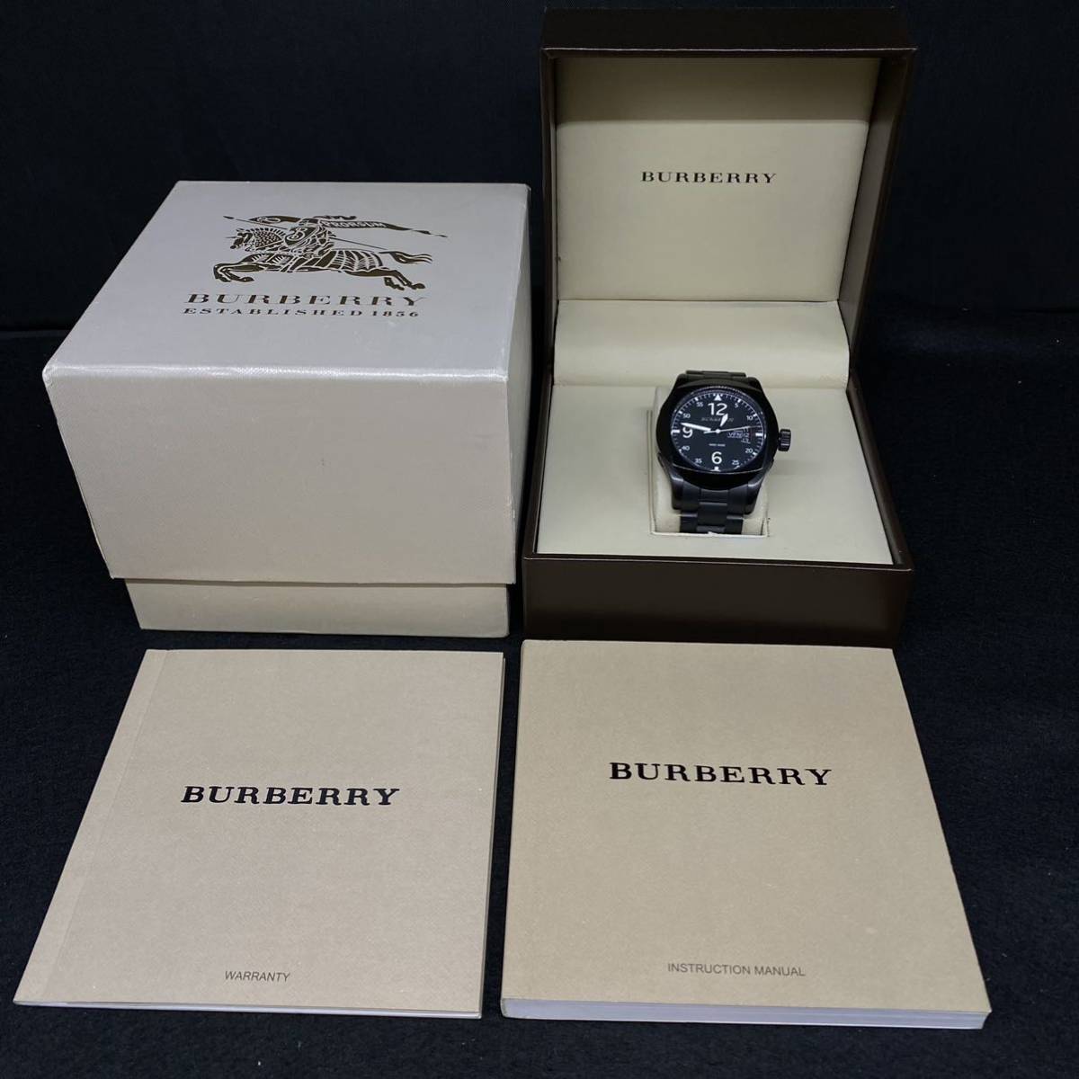BURBERRY バーバリー メンズ 腕時計 BU7638 ESTABLISHED 1856 BURBERRY バーバリー メンズ 腕時計 BU7638 ESTABLISHED 1856
