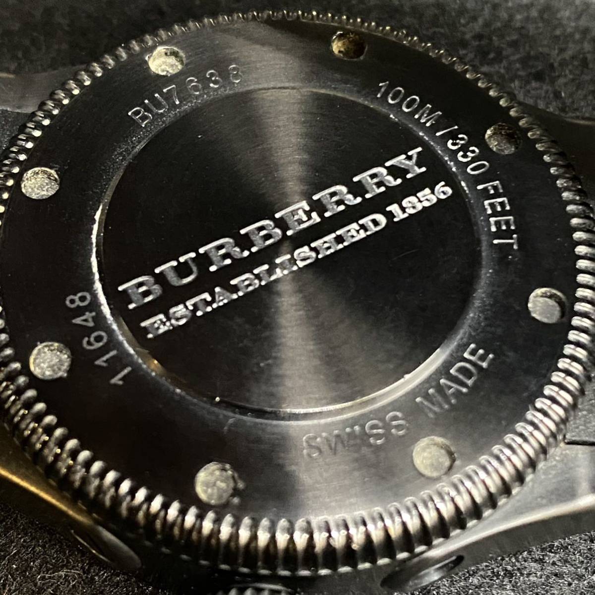 BURBERRY バーバリー メンズ 腕時計 BU7638 ESTABLISHED 1856 BURBERRY バーバリー メンズ 腕時計 BU7638 ESTABLISHED 1856
