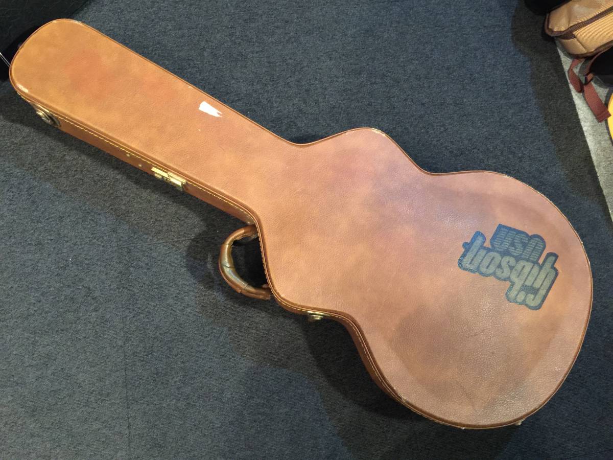 Gibson ES 335専用 ブラウンハードケース ギター用