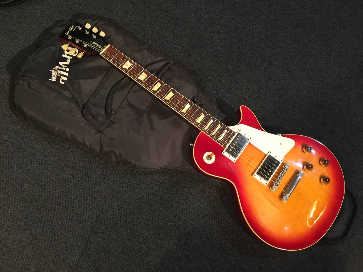 No.083121 Orville by Gibson LP STD CS プレーンTOP メンテナンス済み MADE IN JAPAN EX- - -_画像1