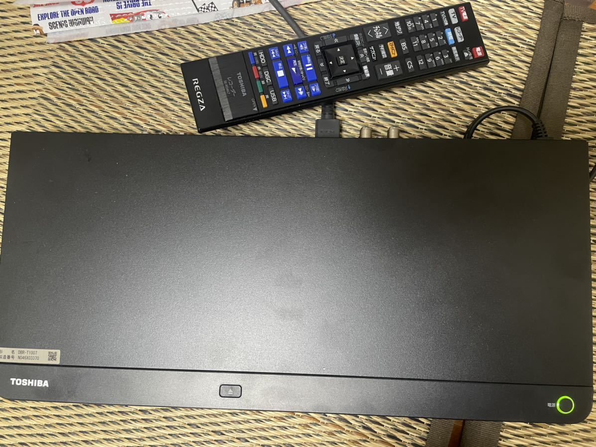東芝 REGZA DBR-T1007 ブルーレイレコーダー détails d'articles