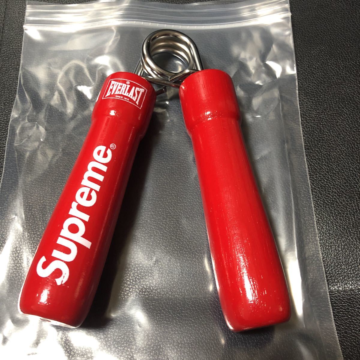 【Supreme】EVERLAST ハンドグリップ BOXロゴ 激レア / Hand Grip 赤 エバーラスト シュプリーム ボックスロゴ BOXLOGO_画像2