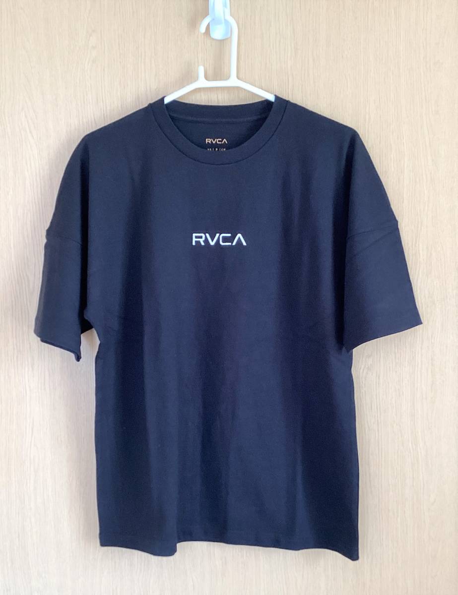 RVCA　ルーカ　半袖　Tシャツ　バックプリント　レディース　USサイズXS　日本サイズM　新品未使用　送料無料　ルカ　黒　ブラック　人気_画像3