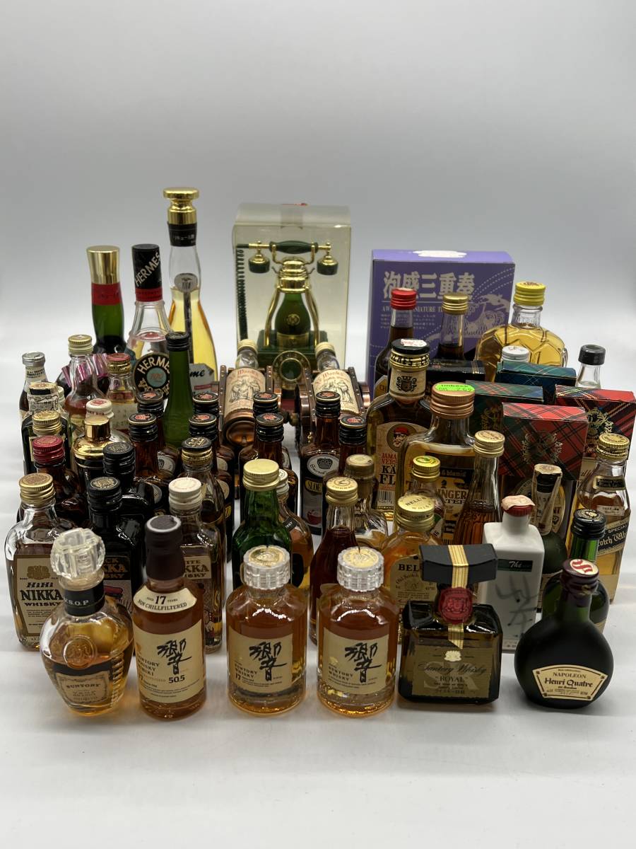 ◇◇お酒 ミニボトル ウイスキー ブランデー リキュール 焼酎 泡盛 等