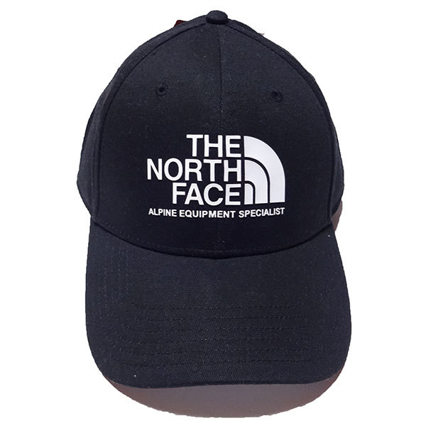 新品 THE NORTH FACE CAP ザ ノースフェイス キャップ ブラック アウトドア ベースボール 帽子 ぼうし スナップバック 正規品_画像3