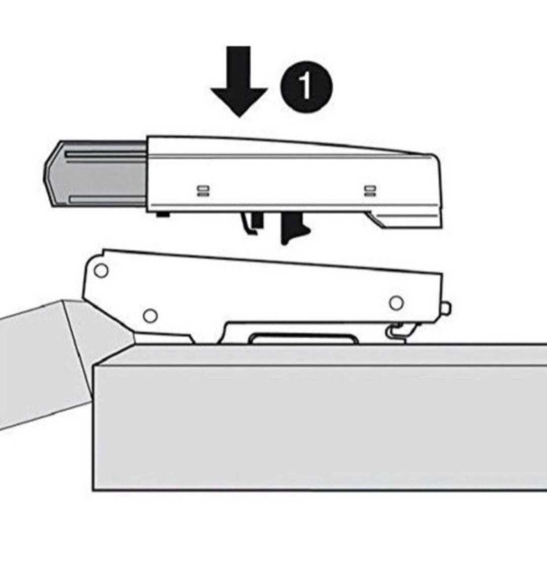 BLUM(ブルム)扉用ブルモーションユニット 6個⑦