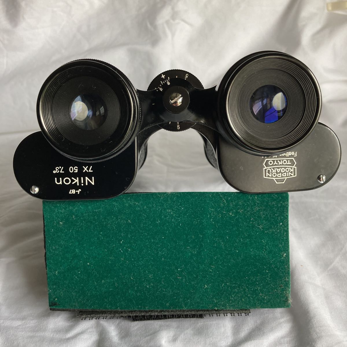 ニコン Nikon J-B7 双眼鏡 7×50 7.3° 革ケース付 | www.hotelesperia.net