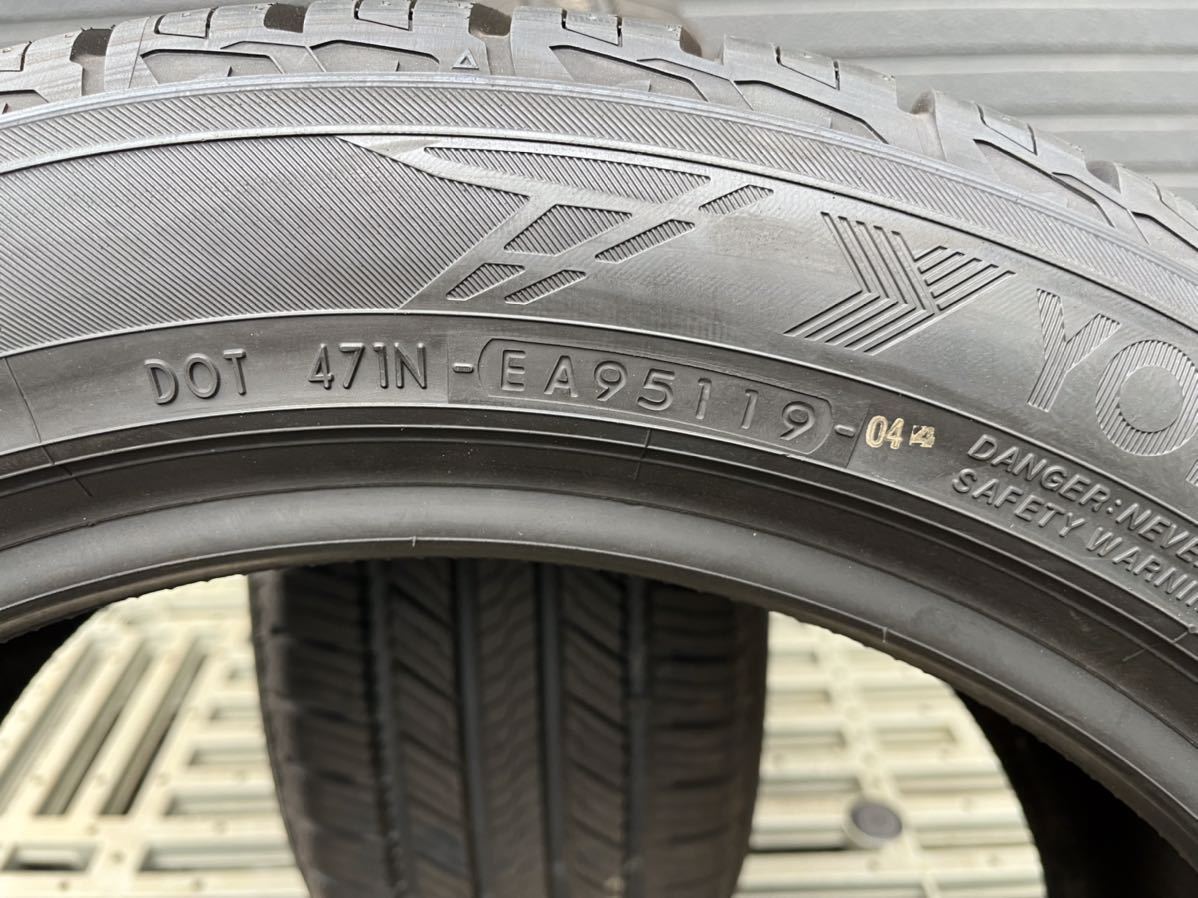 新品未使用 225/50R18 YOKOHAMA GEOLANDAR CV ヨコハマ ジオランダー クロスオーバーSUV 夏タイヤ サマータイヤ 2019年製 2本のみ 2本価格_画像5