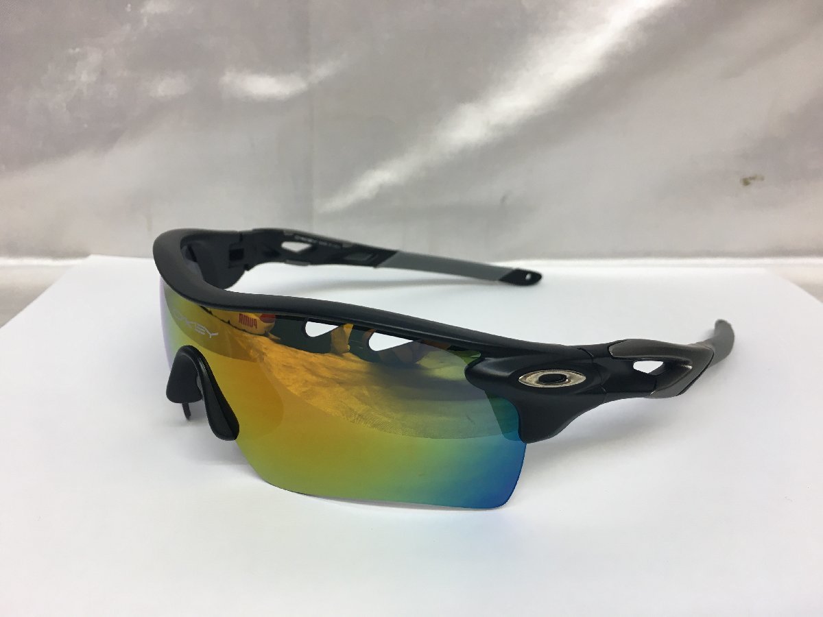 独特の上品 オークリー OAKLEY サングラス ブラック USA製 ミラー