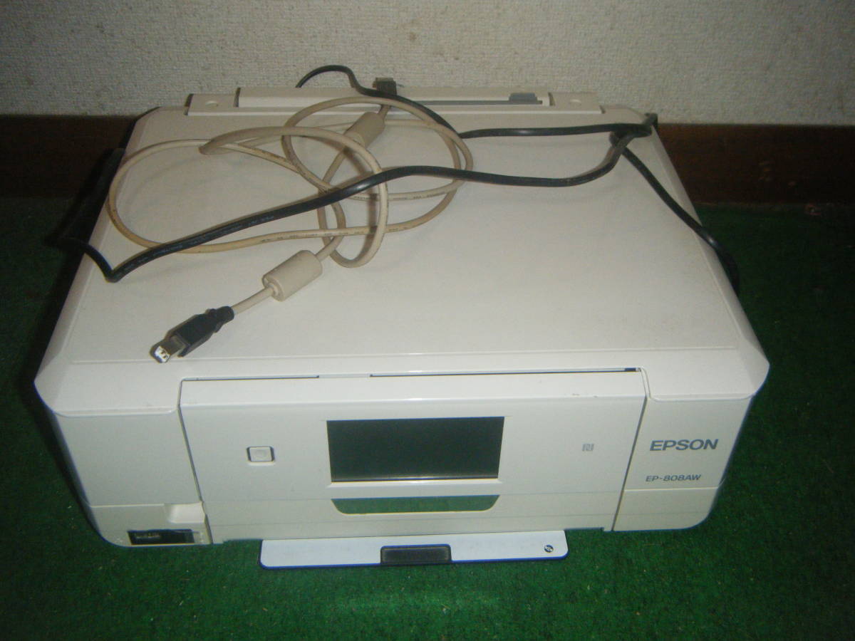 ○ EPSON EP-808AW A4 インクジェット複合機 プリンター ジャンク