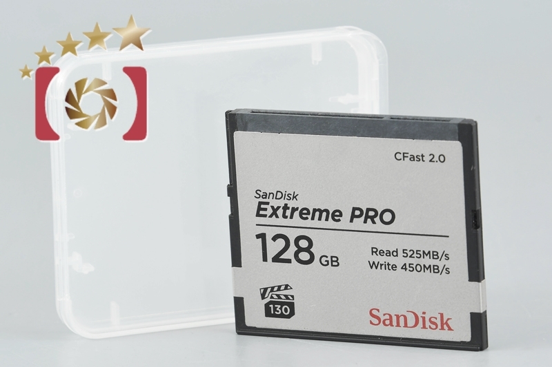 【人気急上昇】 【中古】San Disk サンディスク 128GB CFast Card Extreme PRO SDCFSP-128G