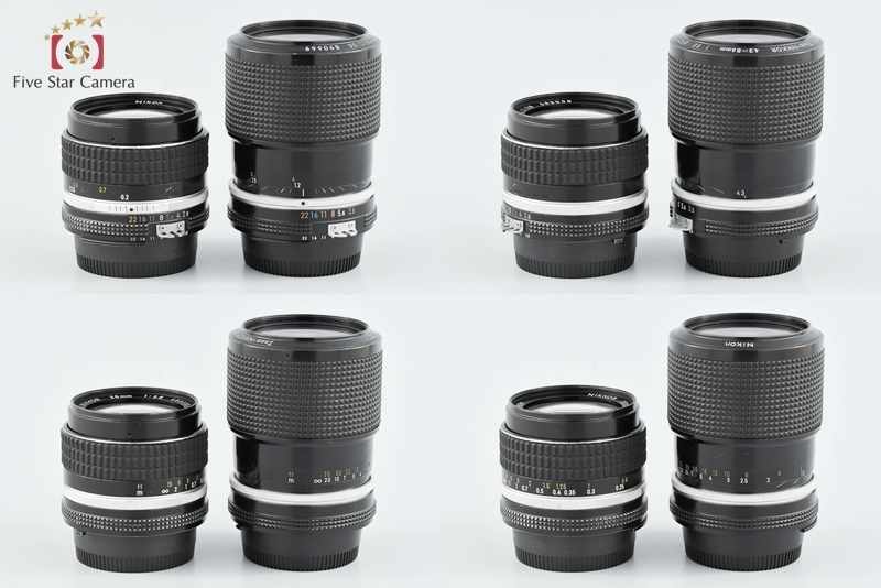 【中古】Nikon ニコン Ai-S NIKKOR 28mm f/2.8 + Ai Zoom NIKKOR 43-86mm f/3.5_画像10