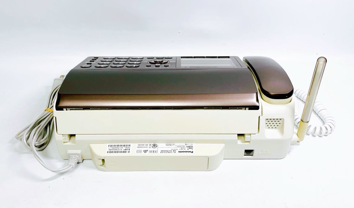 □ Panasonic パナソニック KX-PD503-T FAX ファックス 電話機 親機 の