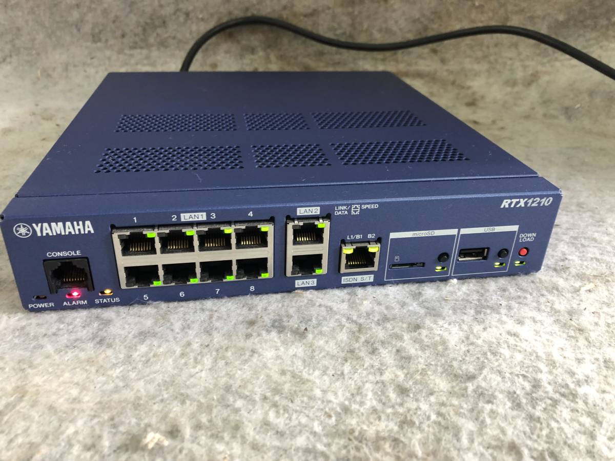 美品 N-1157 YAMAHA/ヤマハ RTX1210 VPNルーター | castroarquitetos.com