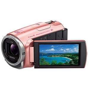 【ふるさと割】 Handycam HDビデオカメラ SONY HDR-CX670 良品) HDR-CX670-P(中古 光学30倍 ピンク その他