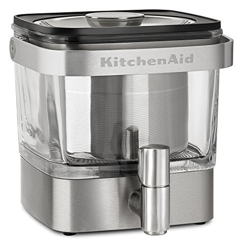 2021年新作 KitchenAid kcm4212sx Cold Brew Coffee Maker、つや消しステンレススチー (中古 良品) その他