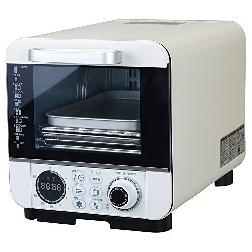 ピエリア オーブントースター ノンオイルフライ 温度調節機能付 コンパクト(新品未使用品)