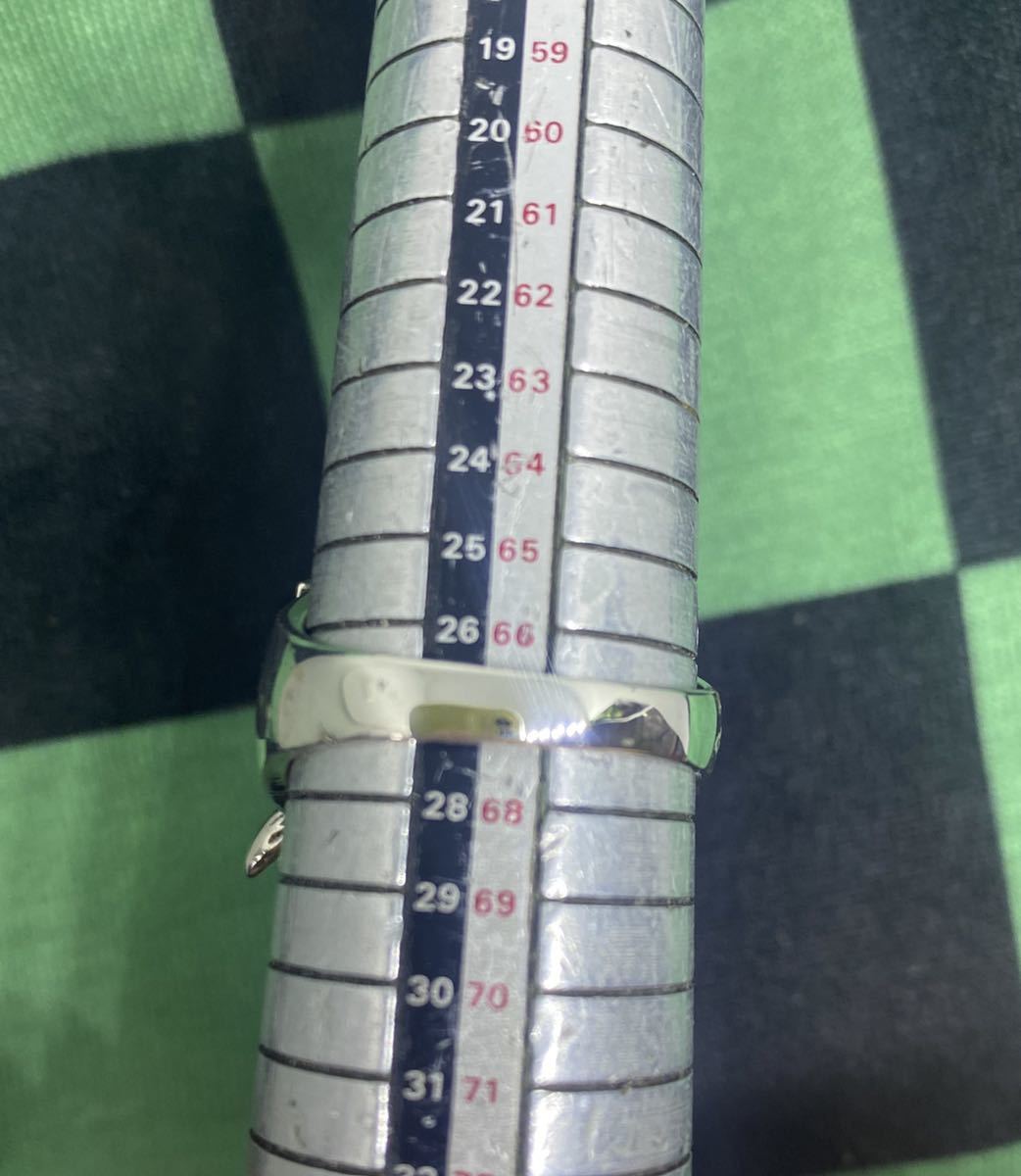 鬼オニ スターリングシルバー925リング クラフト 純銀 27号 ねs アクセ 228PKA4-12ねs