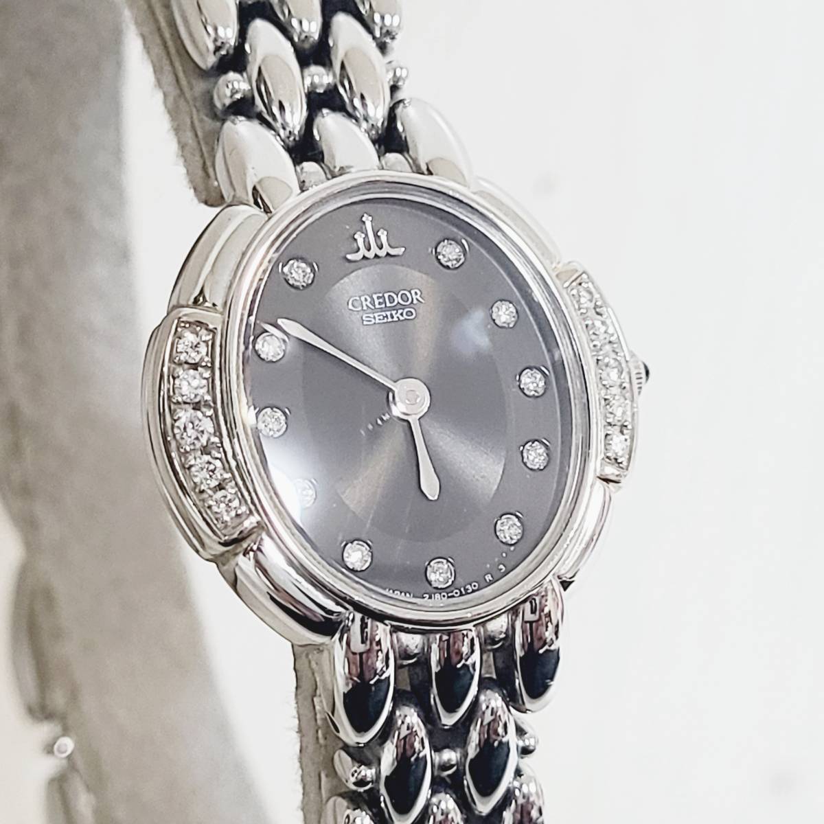 A6182】 SEIKO CREDOR セイコー クレドール 18KT 2J80-5030 2針