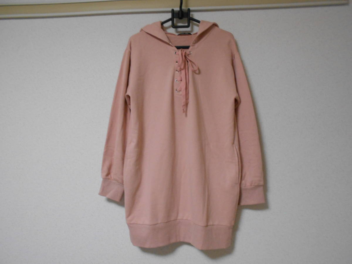 おしゃれな丈長パーカーのチュニックです☆