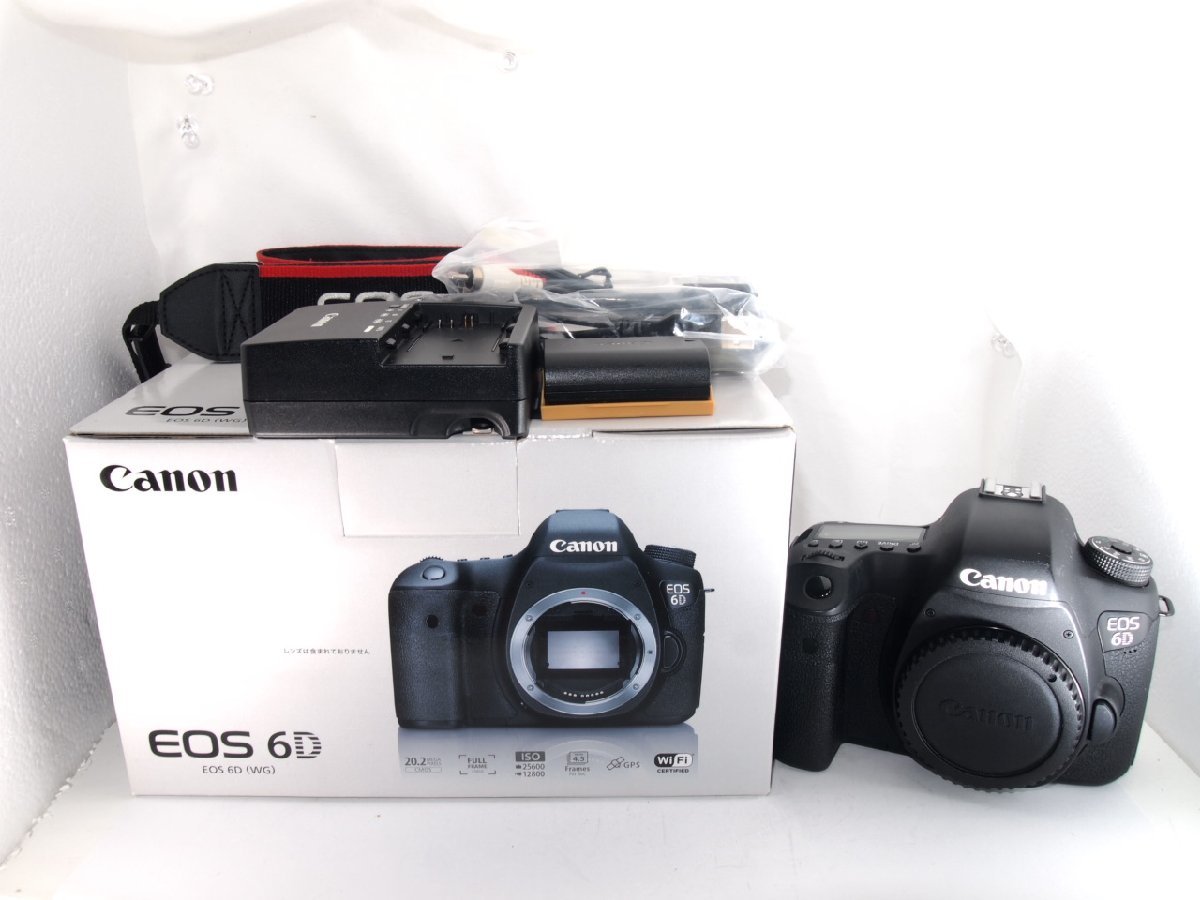 ☆外観特上品/動作保証☆キャノン CAON EOS 6D ボディ(シャッター