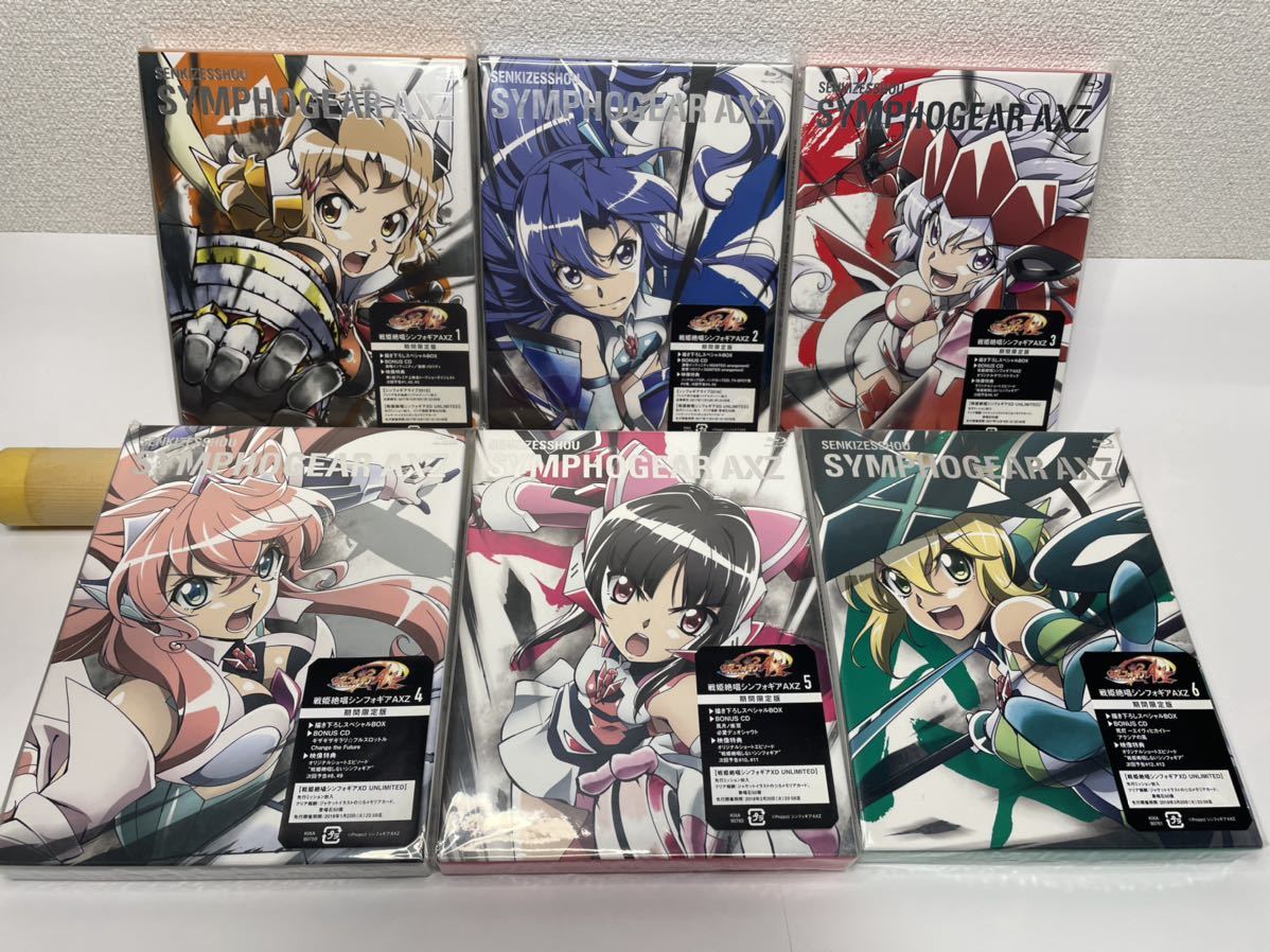 戦姫絶唱シンフォギア 1〜5期Blu-ray 全巻&シンフォギアライブ3本