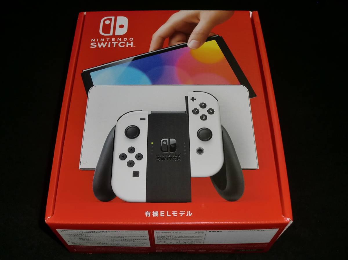 美品】 Nintendo Switch ニンテンドースイッチ 有機EL ホワイト