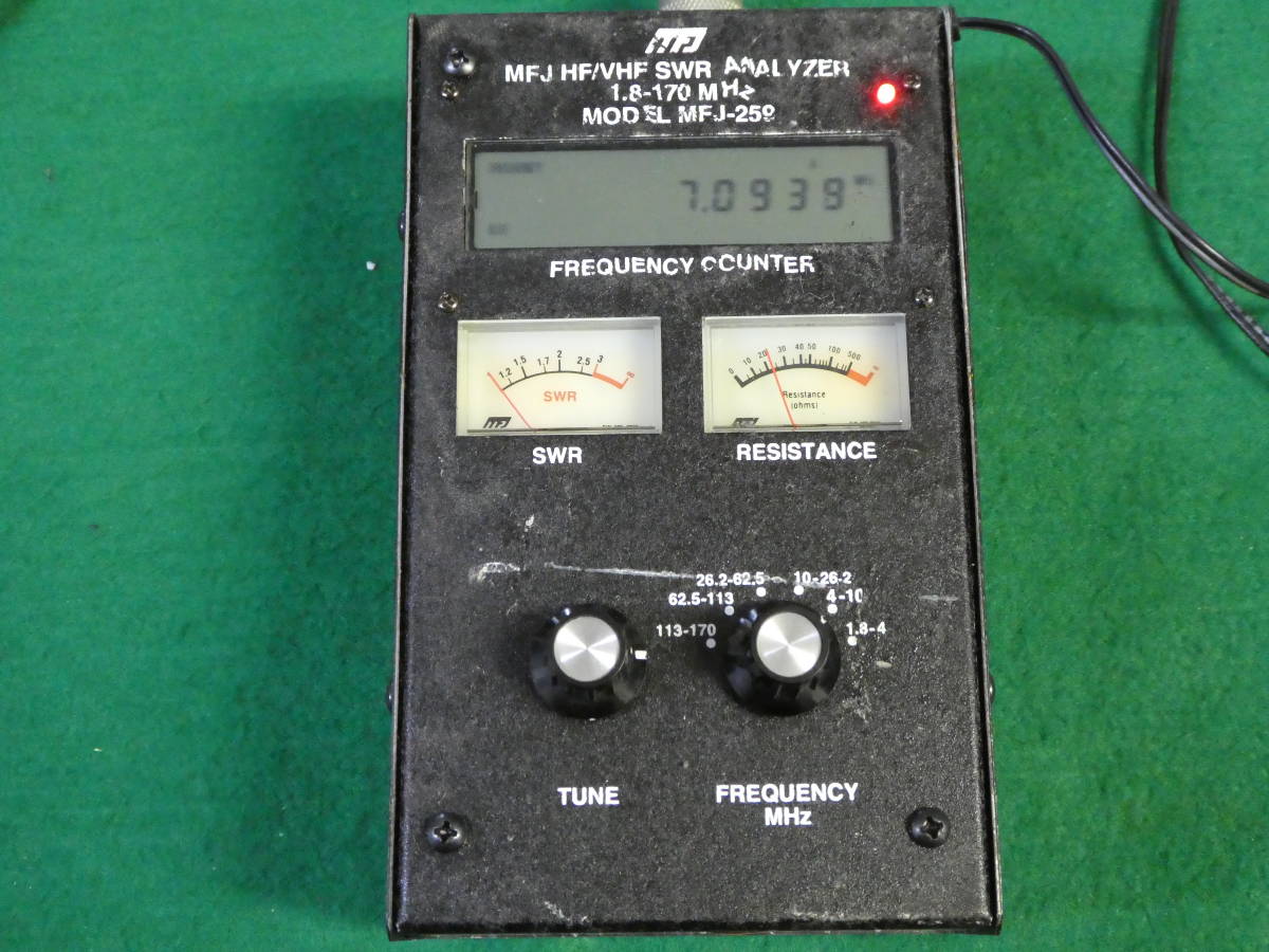 MFJ-250 HF VHFアンテナアナライザー アマチュア無線