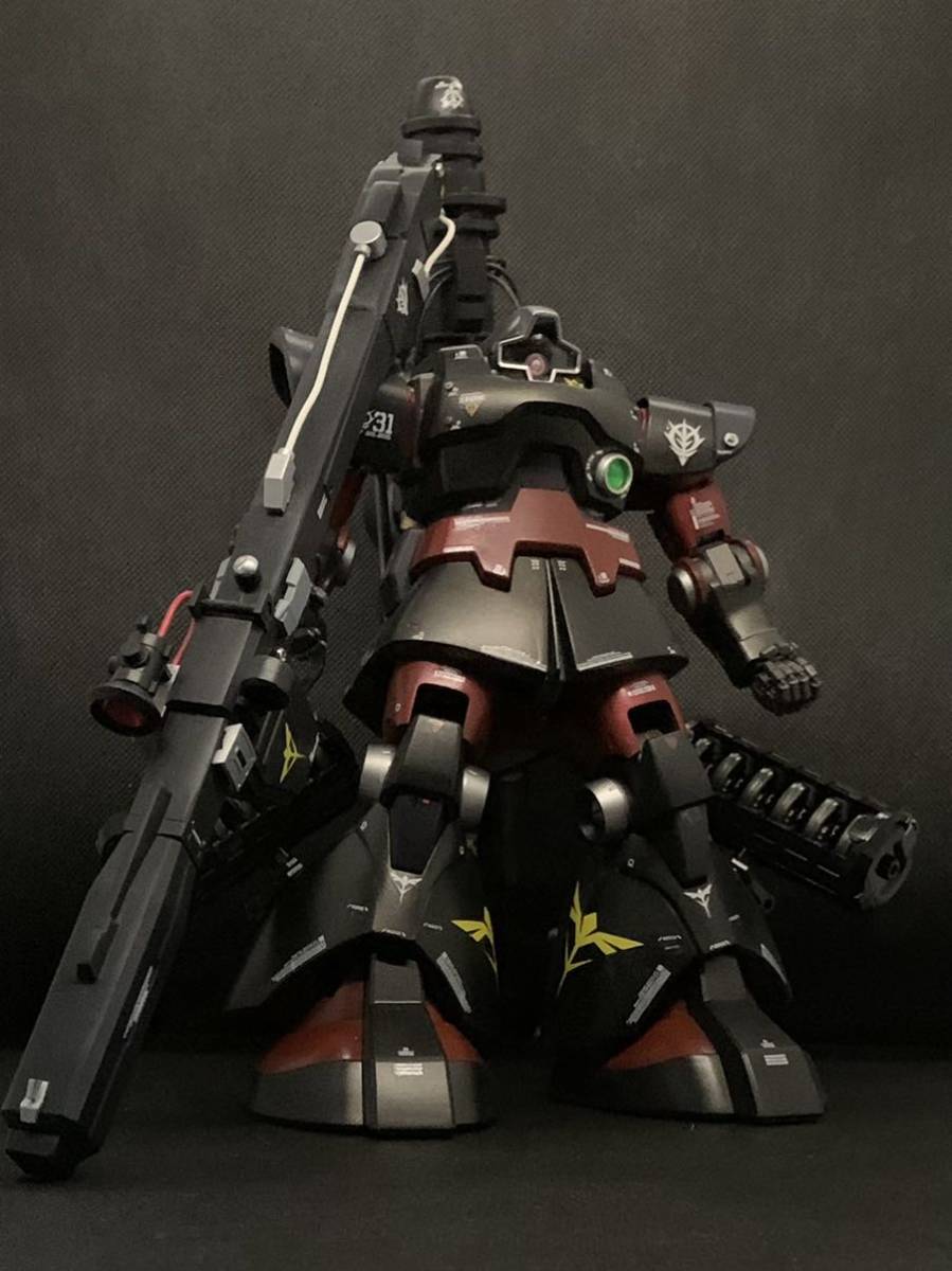 ガンプラ MG リック・ドム(リニューアル版)オリジナルカスタム 塗装済み 完成品