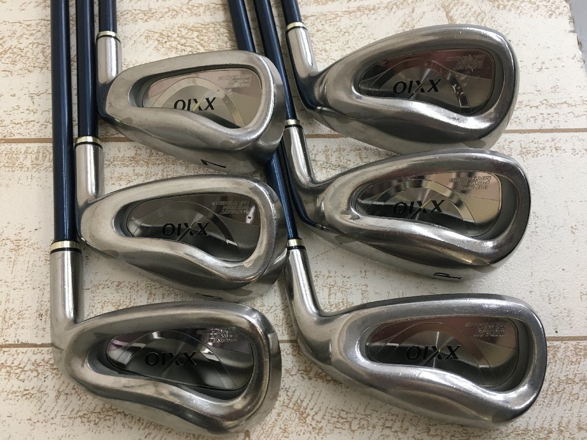 送料全国一律500円 6本 まとめて セット DUNLOP ダンロップ XXIO 海外並行輸入正規品 ゼクシオクラブ レディースMP400 クラブ