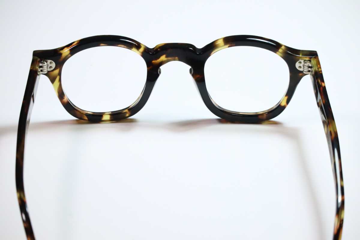 LESCA LIMITED MODEL UPCYCLING ACETATE MOSE col.9 YELLOW TORTOISE