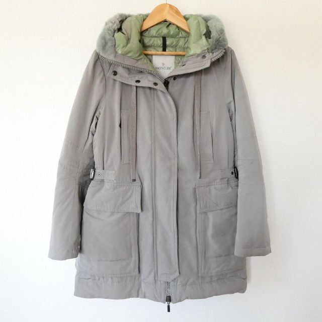 良品 綺麗め MONCLER モンクレール CERISIER 54055 ラビットファー