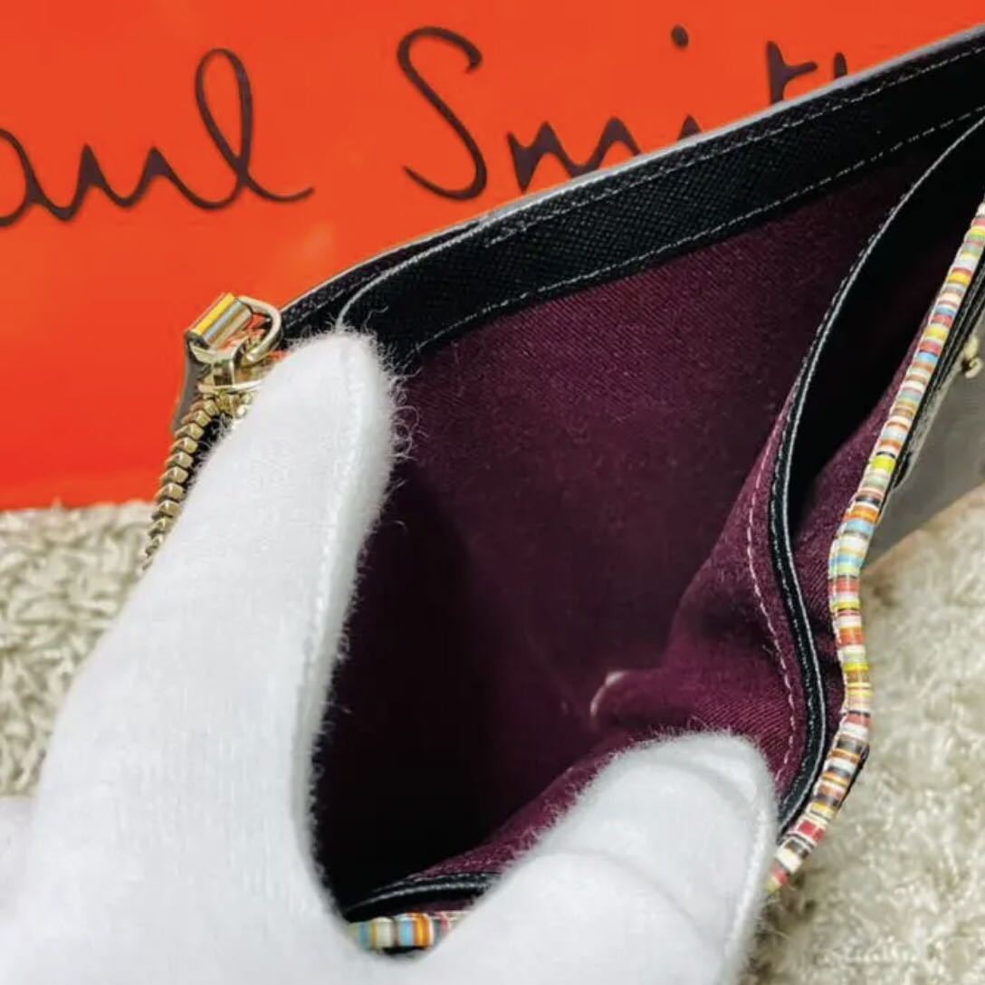 激安通販販売激安通販販売Paul Smith メンズ二つ折り財布 ラウンド