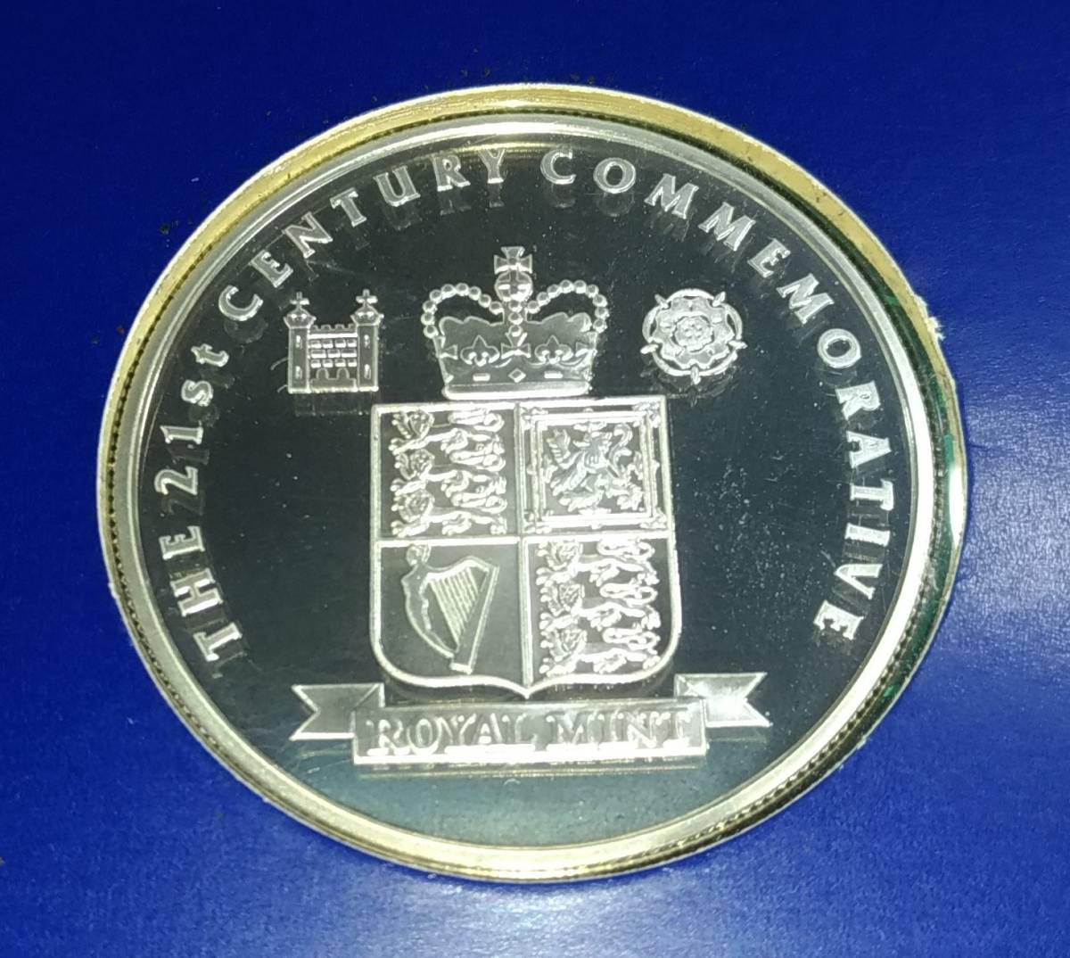 1円スタート イギリス 英国 ロイヤルミント社 21世紀記念コイン 21世紀 