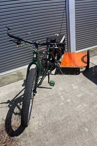 SURLY Krampus+xtracycle LEAP+エクストラサイクル純正サイドカー　ロングテールバイク ファットバイク　クランパス　サーリー