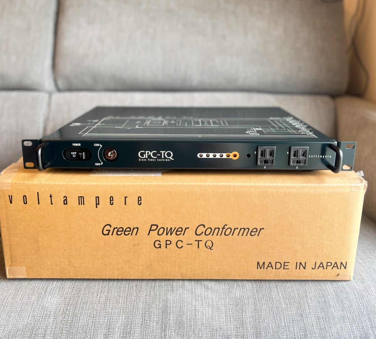 VOLT AMPERE GPC-TQ スタジオ必須のクリーン電源