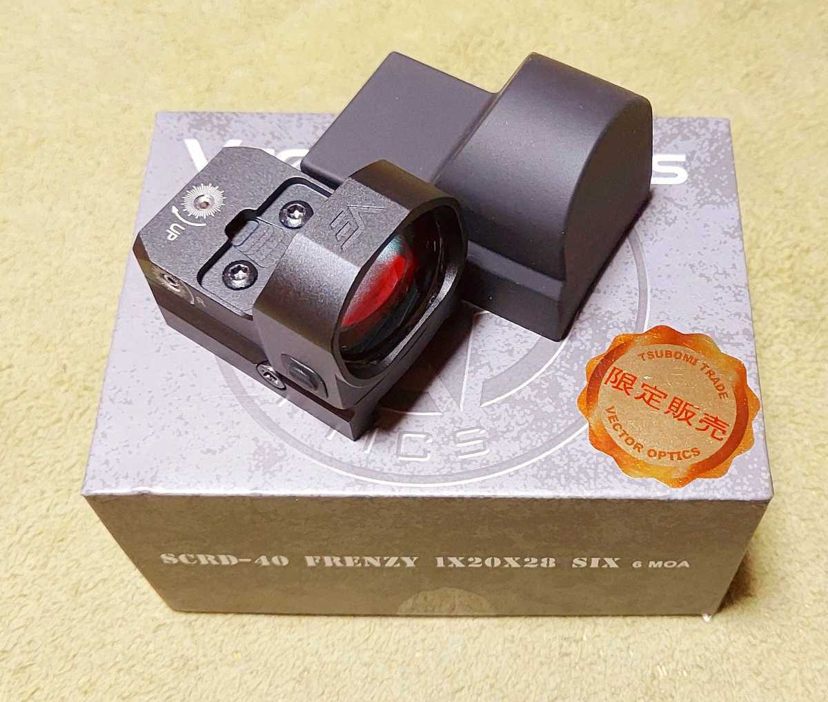 ベクターオプティクス ドットサイト Frenzy six 1x20x28 6MOA レッド ベクターオプティクス ドットサイト Frenzy six 1x20x28 6MOA レッド
