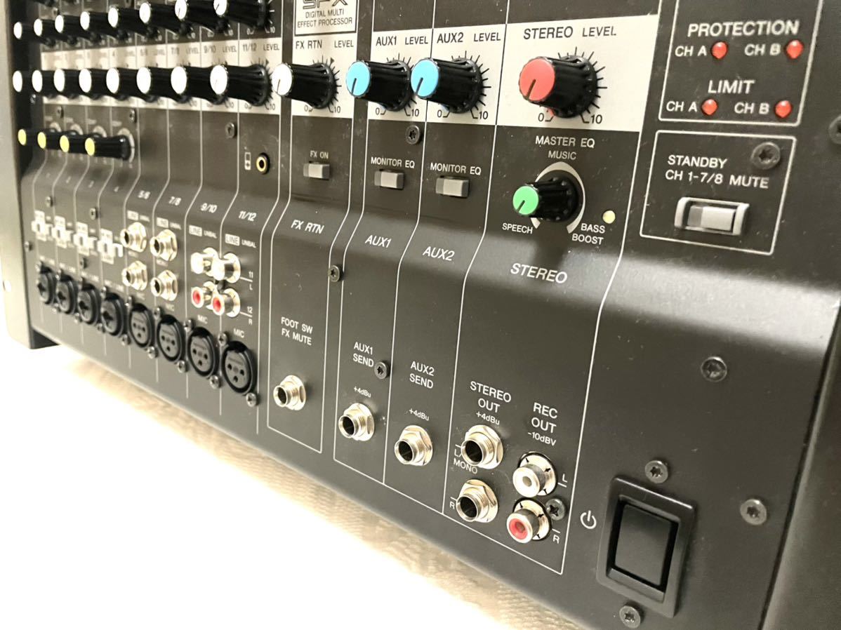 美品 YAMAHA ヤマハ EMX5 mixer ミキサー パワードミキサー エフェクト