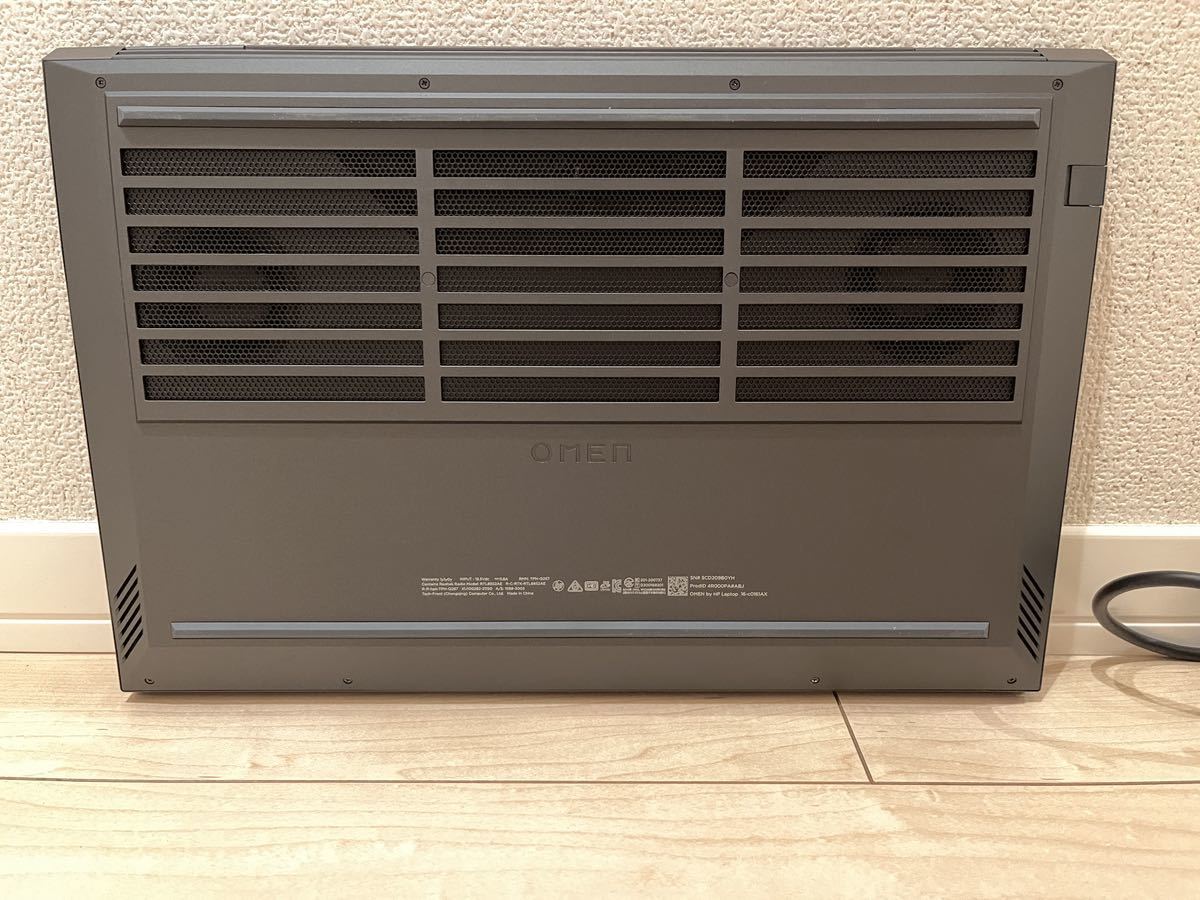美品】OMEN by HP Laptop 16-c0xxx (ゲーミングノートPC) Ryzen7-5800H