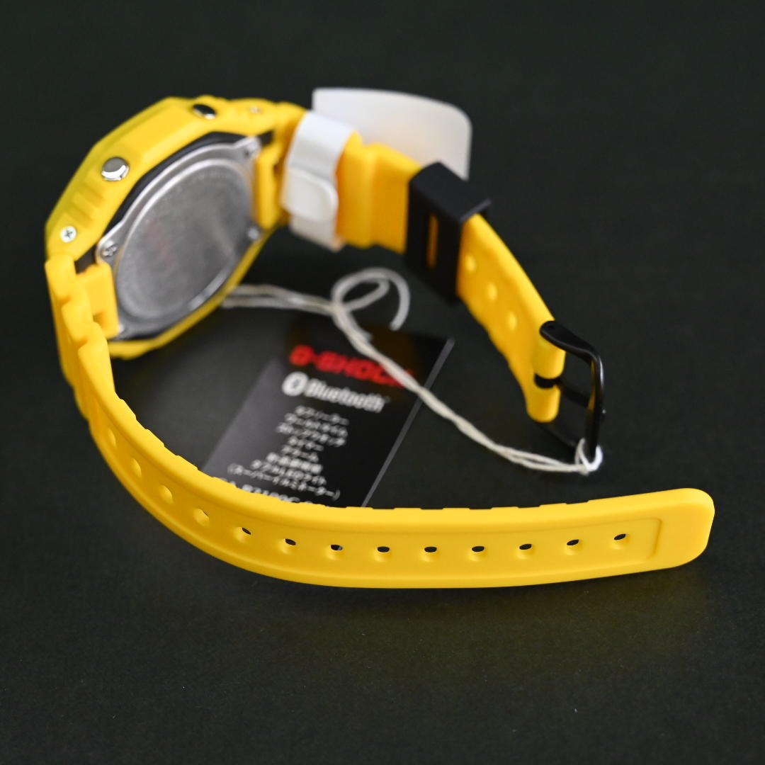 セール! 新品 カシオ正規保証付き★G-SHOCK GA-B2100C-9AJF 薄型 ソーラー Bluetooth メンズ腕時計 カシオーク 黄色 イエロー メンズ腕時計_画像3